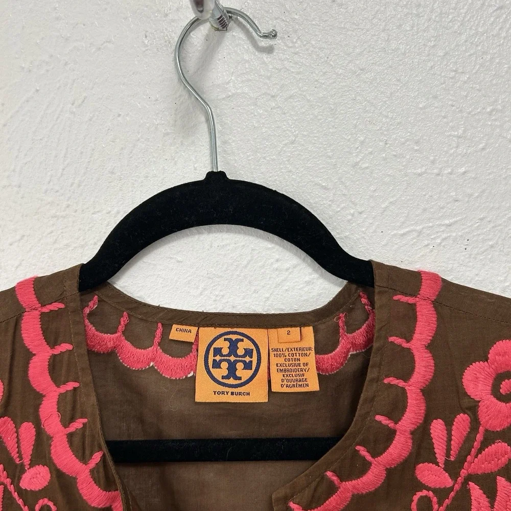 Tory Burch boho peacocks